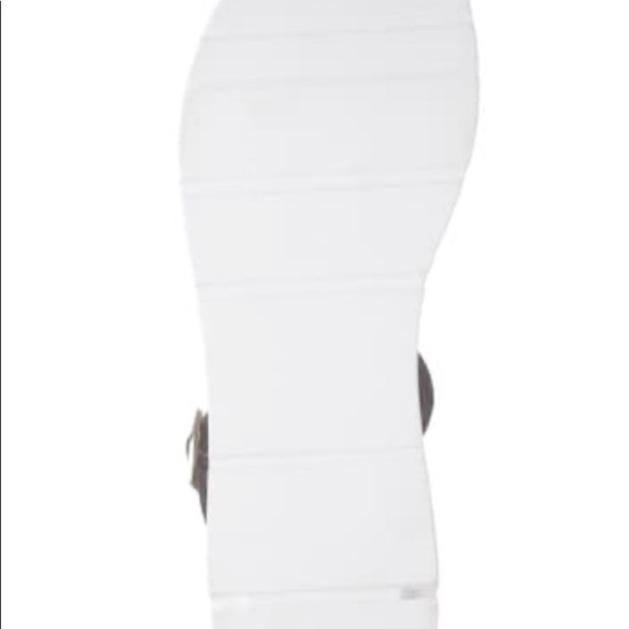 NWT Steve Madden sandals+Rosita Black Leather platform+7.5 - Picture 8 of 9